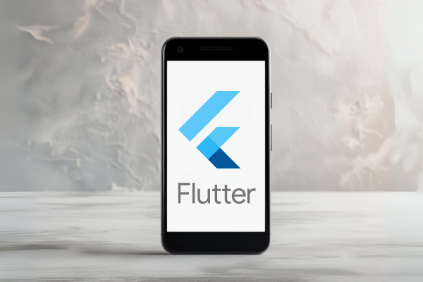 Flutterによる高速開発イメージ